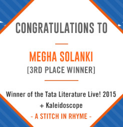 TATA LitLive2015 + Kaleidoscope : A Stitch In Rhyme 3rd Place Winner
