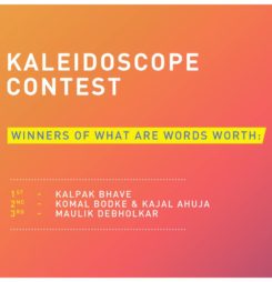 Kaleidoscope Contest Winners – What Are Words Worth