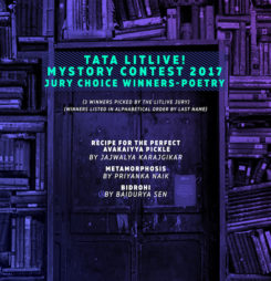Tata Litlive MyStory Contest 2017 – Jury Selection : Poetry